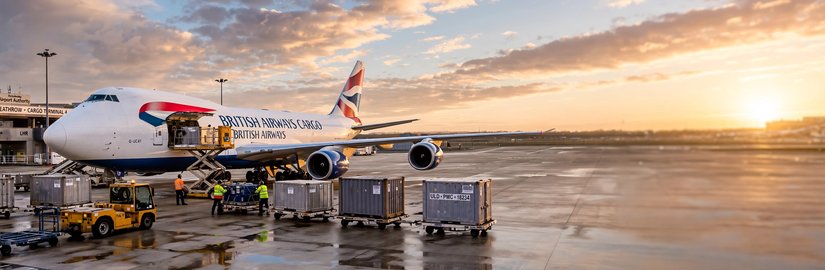 Air freight customs clearance at Heathrow